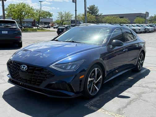Stormy Blue 2022 Hyundai SONATA SEL Plus