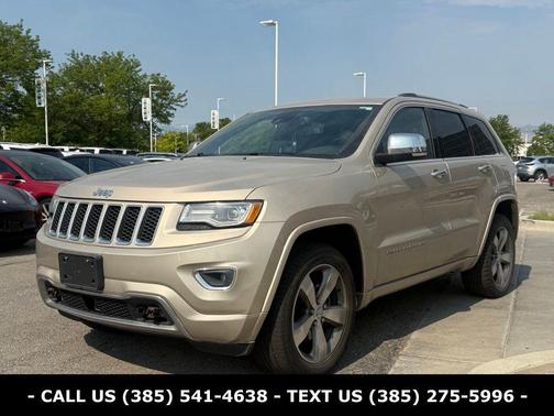 Cashmere Pearlcoat 2015 Jeep Grand Cherokee Overland