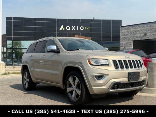 Cashmere Pearlcoat 2015 Jeep Grand Cherokee Overland