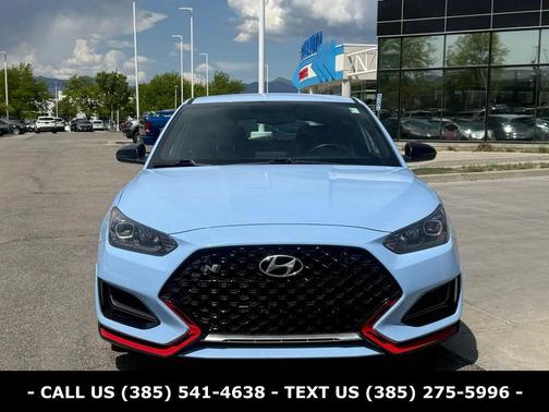 Performance Blue 2019 Hyundai Veloster N