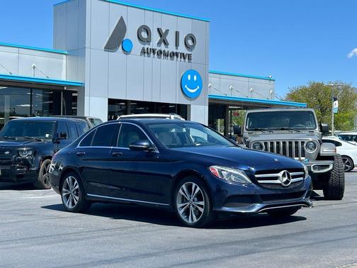 Blue 2018 Mercedes-Benz C-Class C 300 4MATIC