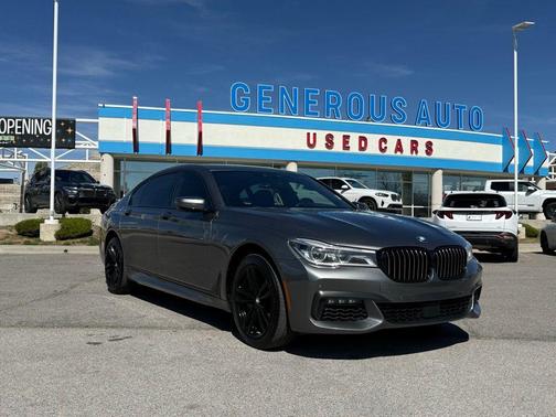 Gray Metallic 2018 BMW 750 i xDrive