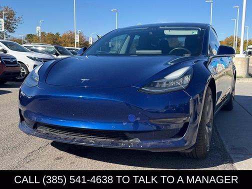Blue 2018 Tesla Model 3 Long Range