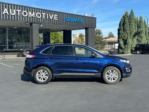 Kona Blue Metallic 2016 Ford Edge SEL