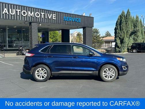 Kona Blue Metallic 2016 Ford Edge SEL