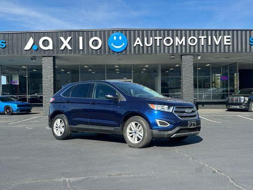 Kona Blue Metallic 2016 Ford Edge SEL