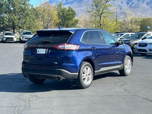 Kona Blue Metallic 2016 Ford Edge SEL