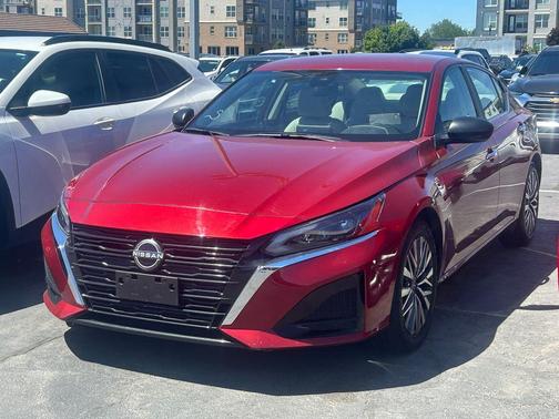 Scarlet Ember 2025 Nissan Altima SV