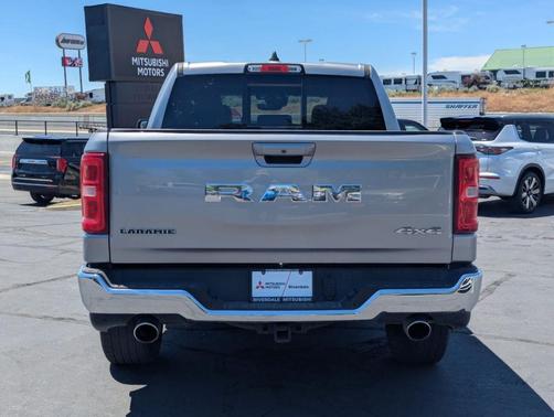 Billet Silver Metallic Clearcoat 2025 RAM 1500 Laramie