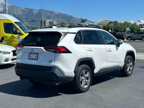 White 2022 Toyota RAV4 XLE