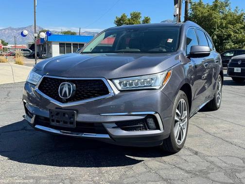 Gray 2018 Acura MDX 3.5L w/Advance Package