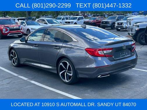 Silver 2019 Honda Accord Sport