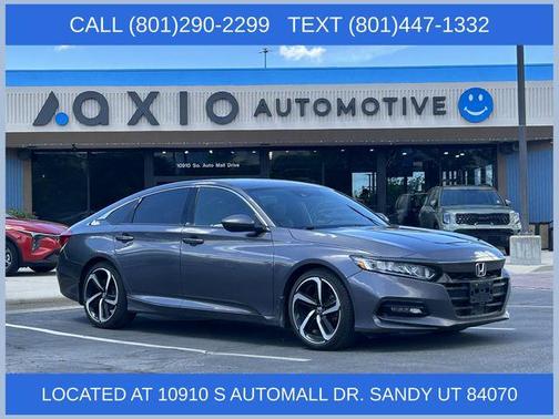 Silver 2019 Honda Accord Sport
