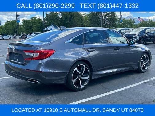 Silver 2019 Honda Accord Sport