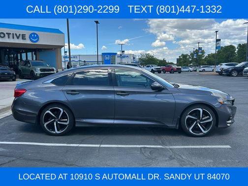 Silver 2019 Honda Accord Sport