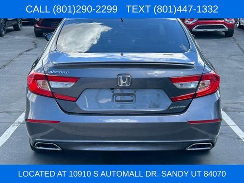 Silver 2019 Honda Accord Sport