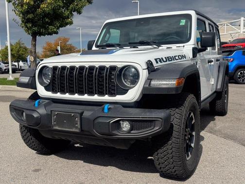Bright White Clearcoat 2024 Jeep Wrangler 4xe Rubicon