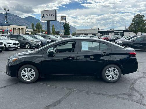 Black 2025 Nissan Versa S