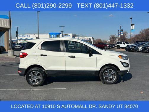 Diamond White 2021 Ford EcoSport S