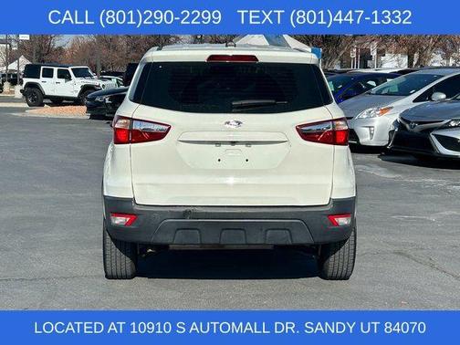 Diamond White 2021 Ford EcoSport S