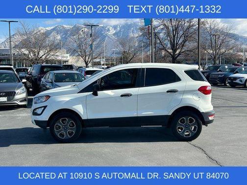 Diamond White 2021 Ford EcoSport S