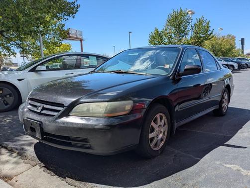 Black 2002 Honda Accord EX