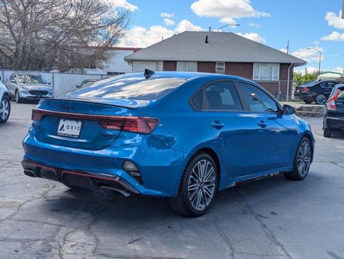 Blue 2022 Kia Forte GT