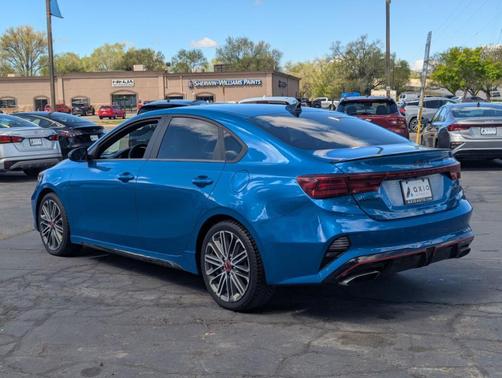 Blue 2022 Kia Forte GT