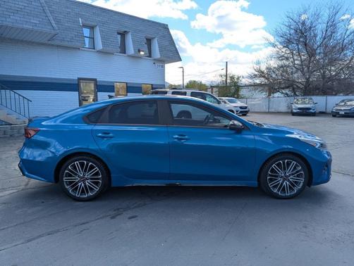 Blue 2022 Kia Forte GT