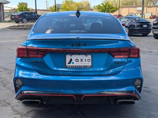 Blue 2022 Kia Forte GT