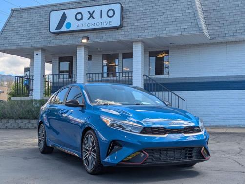 Blue 2022 Kia Forte GT