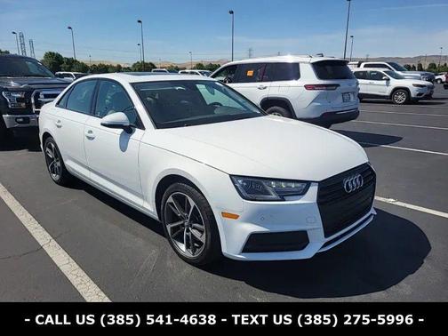 Ibis White 2019 Audi A4 2.0T Titanium Premium