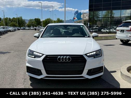 Ibis White 2019 Audi A4 2.0T Titanium Premium