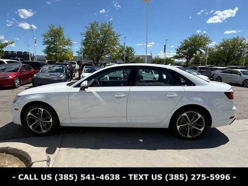 Ibis White 2019 Audi A4 2.0T Titanium Premium
