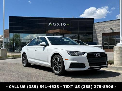 Ibis White 2019 Audi A4 2.0T Titanium Premium
