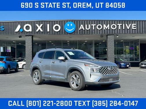 Shimmering Silver Pearl 2022 Hyundai SANTA FE SEL