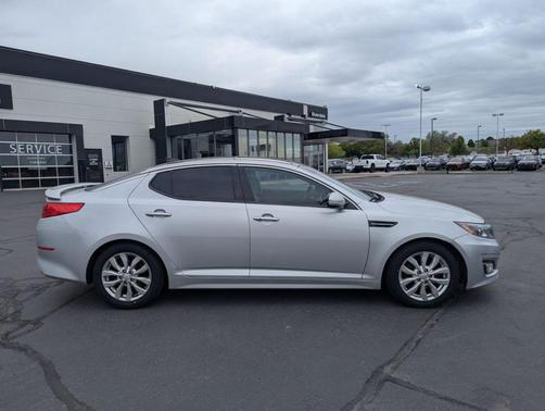 Bright Silver 2014 Kia Optima EX