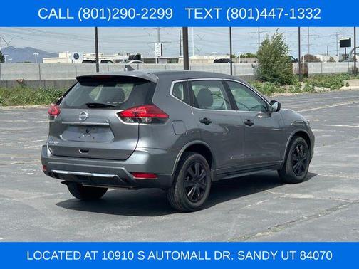 Gun Metallic 2017 Nissan Rogue S