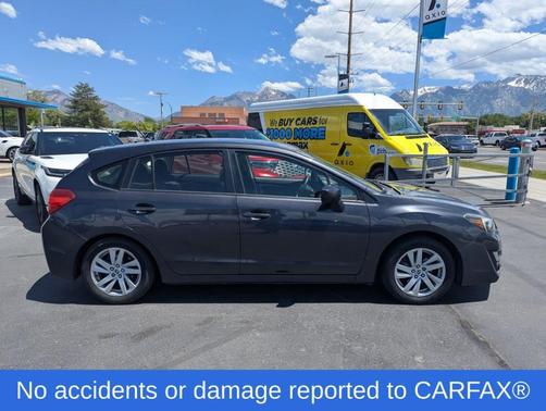 Dark Gray Metallic 2016 Subaru Impreza 2.0i Premium