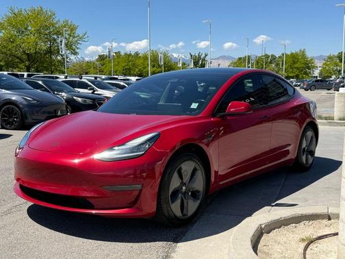 Red Multi 2018 Tesla Model 3