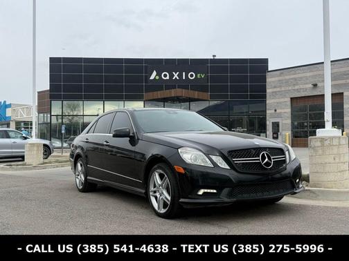 Black 2011 Mercedes-Benz E-Class E 550