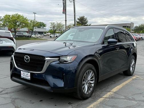 Deep Crystal Blue Mica 2024 Mazda CX-90 PHEV Preferred