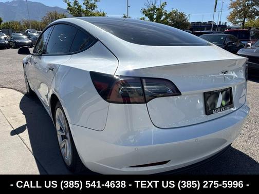 White 2022 Tesla Model 3 Long Range