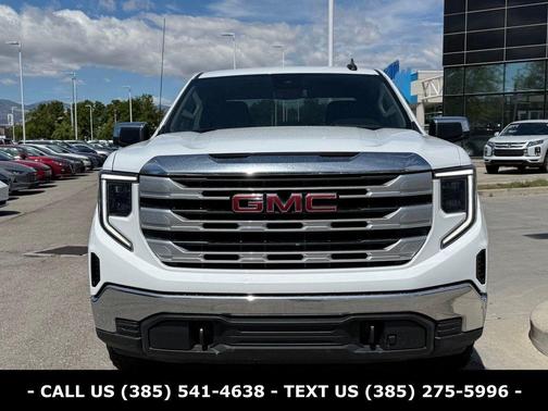 Summit White 2023 GMC Sierra 1500 SLE
