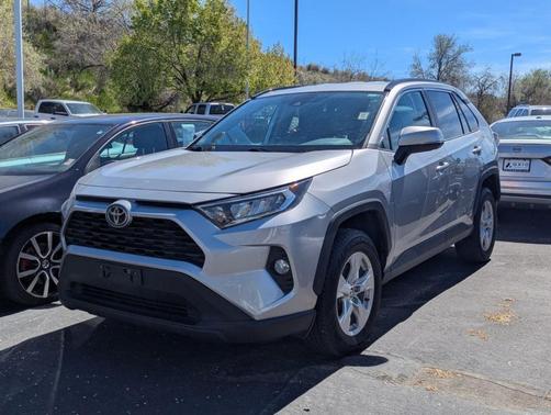 Silver Sky Metallic 2021 Toyota RAV4 XLE