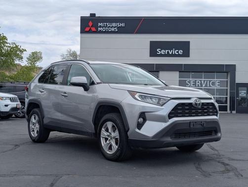 Silver Sky Metallic 2021 Toyota RAV4 XLE
