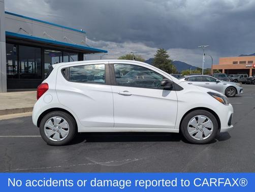 Summit White 2017 Chevrolet Spark LS