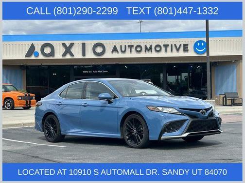 Blue 2023 Toyota Camry XSE