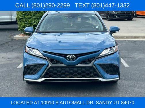 Blue 2023 Toyota Camry XSE
