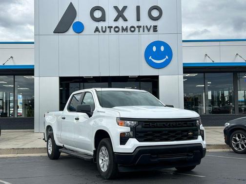 Summit White 2022 Chevrolet Silverado 1500 WT
